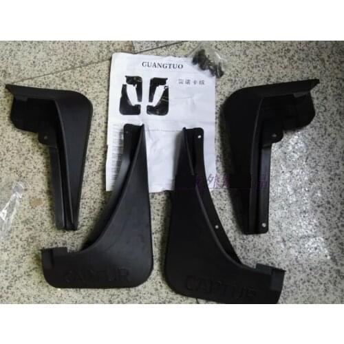 Plastic Mud Flaps Splash Guard Fender for 2015-2016 Renault CAPTUR car styling