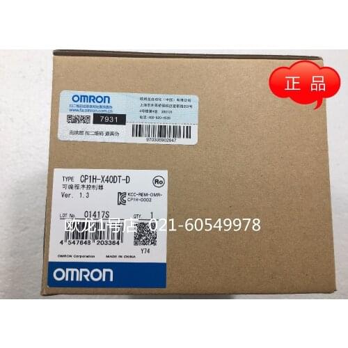 PLC programmable controller CP1H-X40DT-D Module