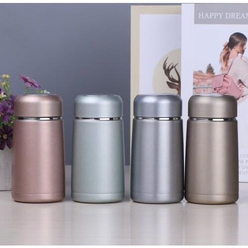 350ML Mini Stainless Steel Thermal Mug Coffee Tea Milk Thermos Drink Water Bottles Sports Flask Tumbler Thermocup Termo Cafe Cup