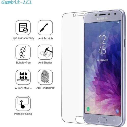 Tempered Glass for Samsung Galaxy A6 A7 A9 J4 J6 2018 C5 C7 C9 Pro J2 J5 J7 Prime Core Screen Protector Protective Film