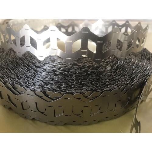 0.15mm W type Nickel Plated Steel Strap Strip Sheets for Power 18650 lithium battery pack spot welding