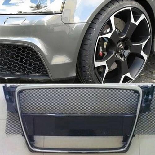 1PC Car Front Hood Bumper Grill Grille Mesh Cover Trim Hexagon Shape