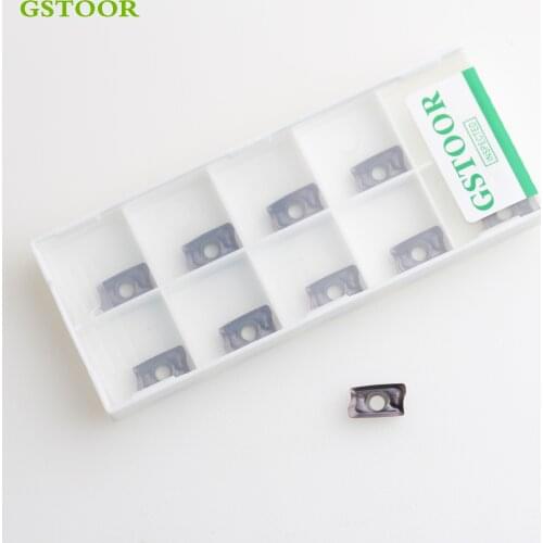 10PCS AOMT123608-H GXS500 Milling Turning Tools CNC Lathe Carbide Inserts Mill Cutter Cutting Tools