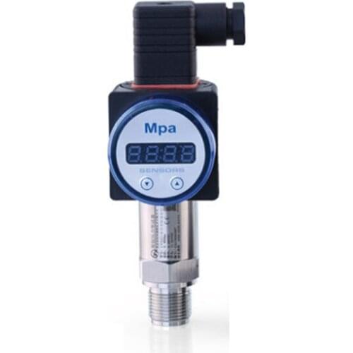 24VDC Pressure transmitter inlet diffused silicon with display 4-20mA output water pressure pneumatic hydraulic pressure sensor