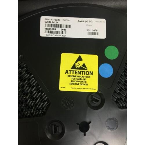ADTL1-12+ 1:1 CORE & WIRE Transformer, 20 - 1200 MHz, 50Ω