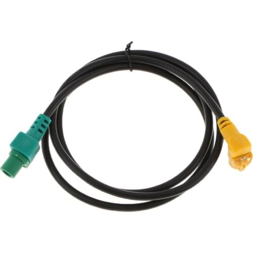 Car USB AUX Switch Socket Wire Harness Cable Adapter for VW Golf Jeffa