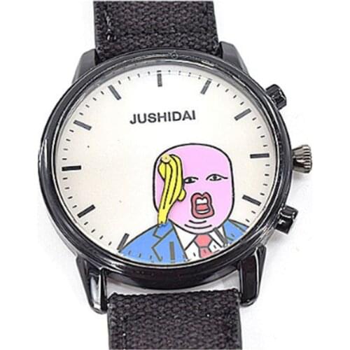 Fashion Trump Watch Makes Trend Student Non-Mechanical Watch Sport Quartz Watch X7JB