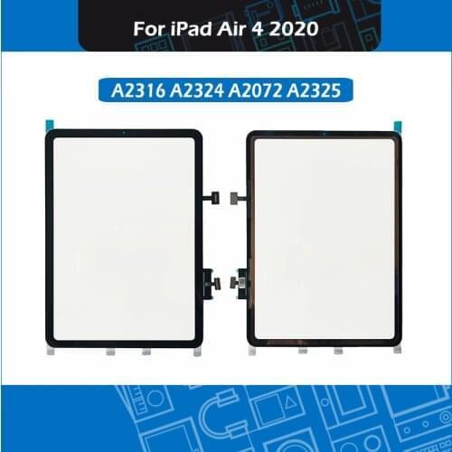 For iPad Air 4 A2316 A2324 A2072 A2325 Touch screen Panel Digitizer Screen Front Glass Replacement 2020