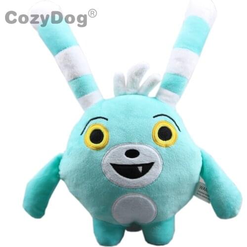 Abby Hatcher Bozzly Bunny Plush Figure Toy Cute Blue Rabbit Stuffed Doll For Kid Birthday Gift 12" 30 cm