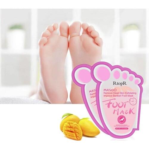 1 Bag Foot Mask Dead Peeling Whitening Moisturizing Renewal and Exfoliation Pedicure Remove Dead Skin Heel Socks Peeling