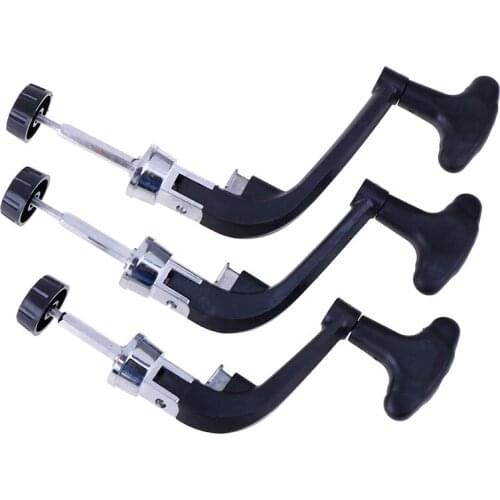 Metal Spinning Reel Handle Grip Fishing Reel Replace Folding Rocker Arm Crank Handle Replacement Random Color