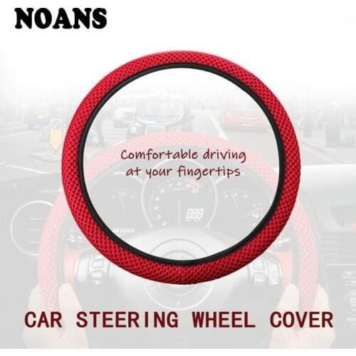 Nylon Breathability Car Steering Wheel Cover Non-slip For Lexus Honda Civic Opel astra h j Mazda 3 6 Kia Rio Ceed Volvo