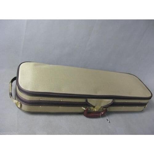 Brand New Tonareli 4/4 Substantial wooden olive violin with 2 hand shank