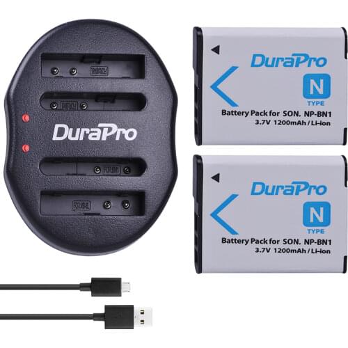 2PC NP-BN1 NP BN1 NPBN1 Replacement Camera Battery + USB Dual Charger For Sony Cyber-Shot DSC DSC TX9 T99 WX5 TX7 TX5 W390 W380