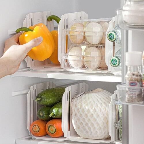 Adjustable Telescopic Divider Clothes Organizer Free Combination Bookshelf Divider Multi-Purpose Refrigerator Cabinet Storage