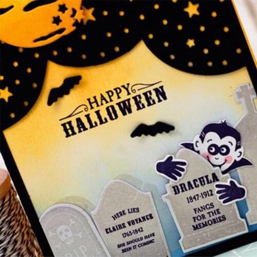 Words Enjoy Thanks Hello Starry Sky Frame Metal Cutting Dies For Photo Album Decorative Embossing DIY Paper Cards Die Cutting