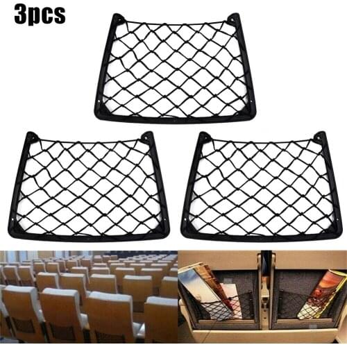 Net Mesh Bags Mesh Organizer Pocket T4 T5 T6 Universal，Large Van Camper