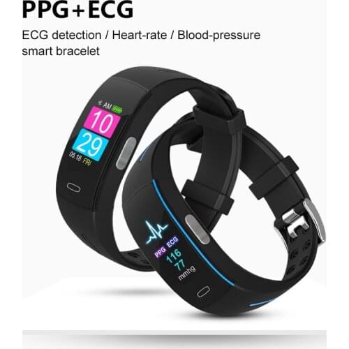 2021 New Body Temperature Smart Bracelet ECG+PPG ECG, Heart Rate And Blood Pressure Multifunctional Exercise 20