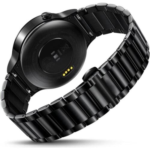 For HUAWEI 1 B5 Smart Watch Replacement Band Straps Butterfly Buckle Stainless Steel bracelet For Samsung S3 22 20 18 Wristband