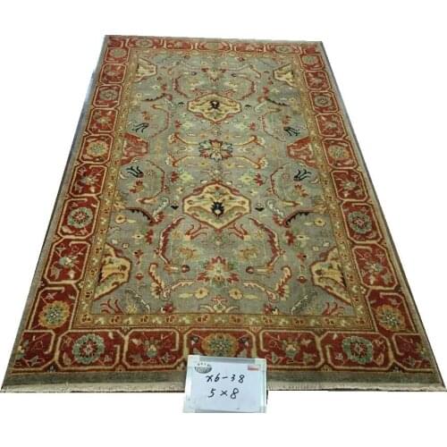 Turkish Rug Handwoven New Listing For Living Room Pattern Ethnic Style The Plant Design Wool Knitting Carpets