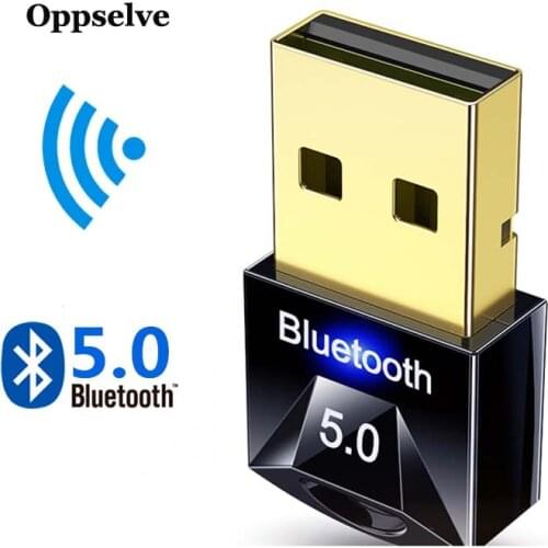 USB Bluetooth 5.0 Adapter Transmitter 5.0 Bluetooth Receiver Audio Bluetooth Dongle Wireless USB Adapter for Computer PC Laptop