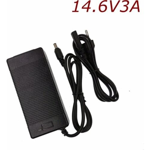 14.4 or 14.6V 3A Battery charger for 4S 3.2V 4series Lifepo4 Battery pack with 3A constant charging current