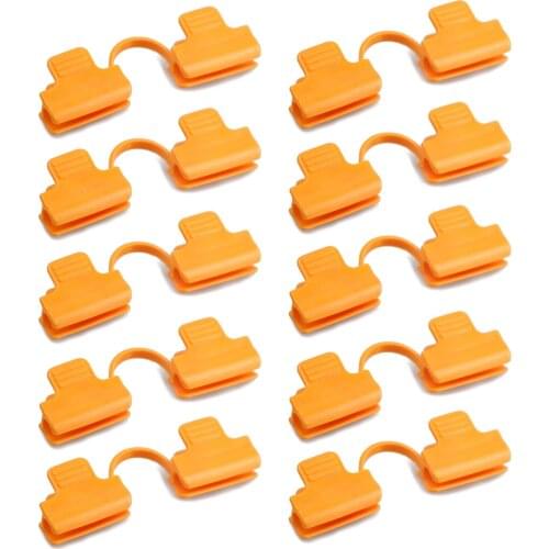 Hoop Clips Greenhouse Frame Pipe Tube Film Clip Clamp Windproof Clip Fixed Fittings Greenhouse Film 10Pcs Film Fixed Fittings