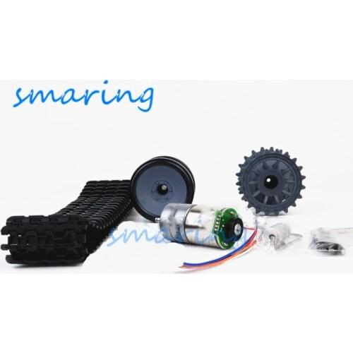 1 Set Tank Tracks Drive wheel And Motor Remote Control Tank Accessory DIY RC Toy for Robotic Model