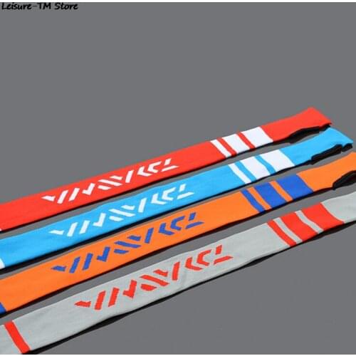 1Pc New Elastic Abrasion Resistance Fishing Rod Bag Sleeve Pole Cover Sock Glove Protector Bag Tackle Bag Nylon Bag
