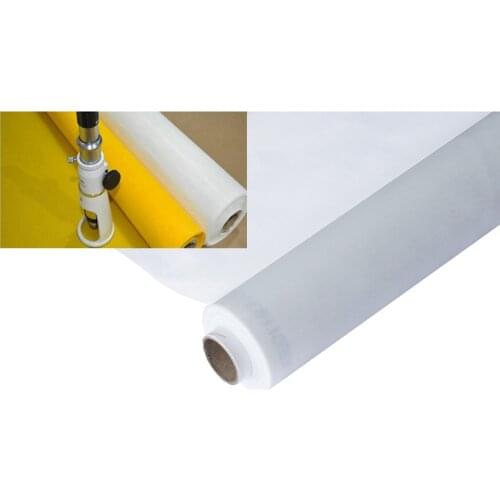 150T 380Mesh 34UM White 1Meter Polyester screen printing mesh stencil fabric blothing cloth