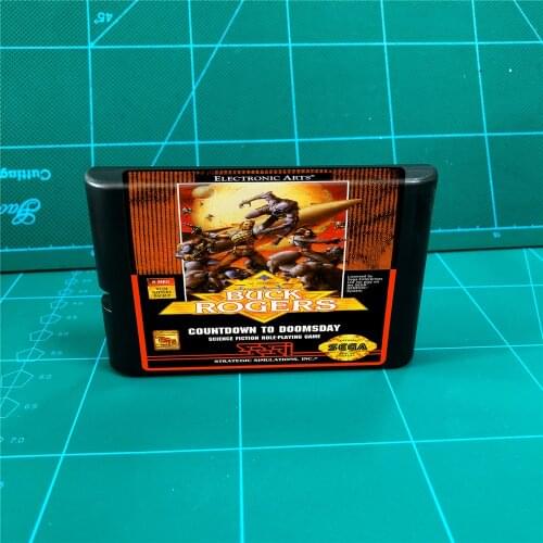 Buck Rogers (Battery save) - 16 bit MD Games Cartridge For MegaDrive Genesis console