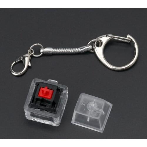Cherry MX Switch Mechanical Switch Keychain For Keyboard Switches Tester Kit Without LED Light Toys Stress Relief Gifts
