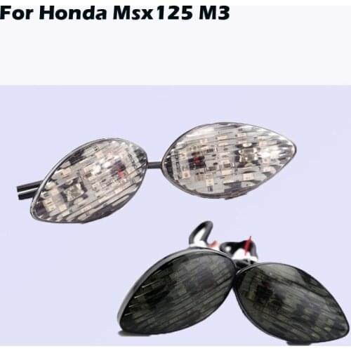 For Honda Motorcycle Scooter Modification Lighting Sidelight Little Monster Turn Light Msx125 Little Monkey M3 Big Row TurnLight