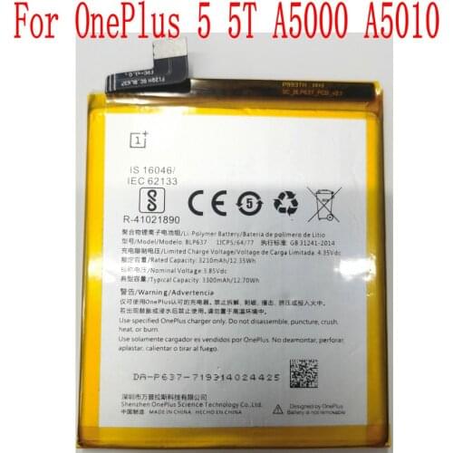 FLYORZO OnePlus 5T Phone Batteries