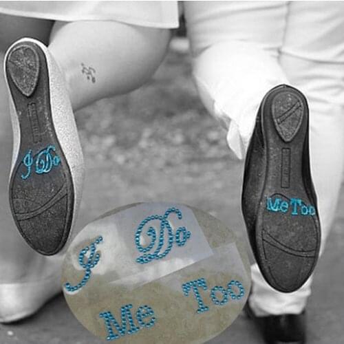 Funlife I Do Me Too Creative Wedding Bridal Shoes Wedding Dresse Tinker Decorative Paper Sticker Report this product is Wedding