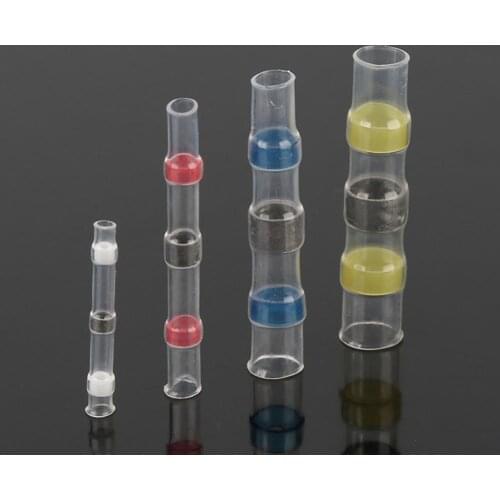 300/350/400PCS Solder Seal Wire Connectors Kit, Heat Shrink Butt Connectors Waterproof and Insulated Electrical Wire Terminals