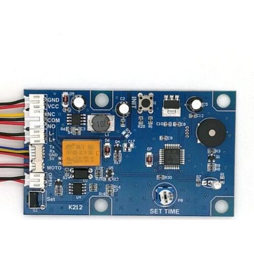 K212 Fingerprint Module Controller Fingerprint Lock Circuit Board Relay Time Adjustable