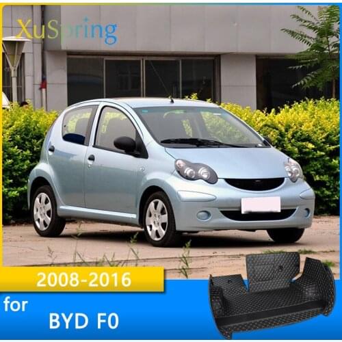 Car Trunk Mat Cargo Liner For BYD F0 2008 2009 2010 2012 2013 2014 2015 2016 Rear Tail Durable Boot Cover Protective Styling