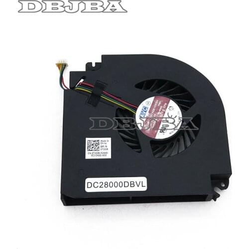 Cpu cooling fan for DELL PRECISION M6800 CPU FAN 0TJJ0R TJJ0R KSB0705HC-CA02 KSB0705HC CA02 laptop CPU cooler
