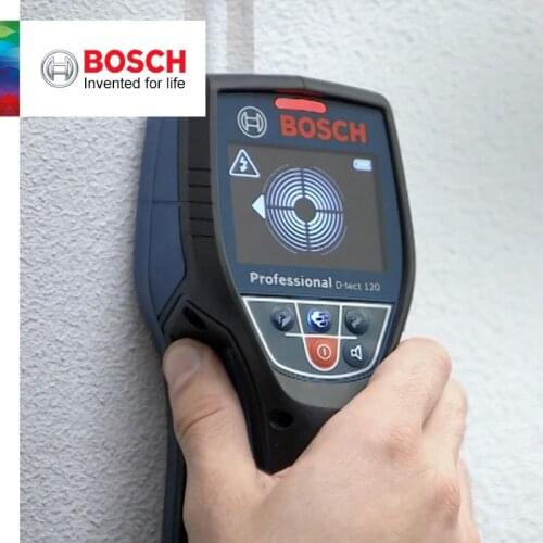 Bosch Metal Detector D-tect 120 Cable Detector Detects Metal/Cable/Wood/Water Pipe/Wire High-precision Wall Gold Detector