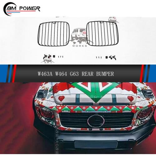 New G Class W463a W464 G63 G500 G350 Headlamp Grill For W463a W464 G63 G500 G350 Headlights Shield