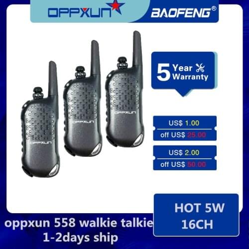 OPPXUN OPX-5582020 new walkie-talkie MINI portable ham radio telex two-way car CB radio radio transceiver headset
