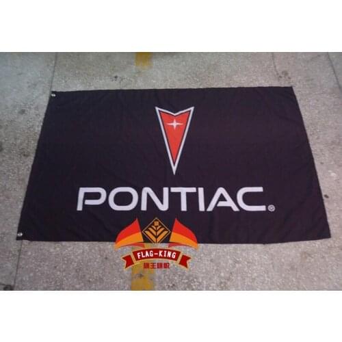 Pontiac Flag ,3x 5ft Polyester