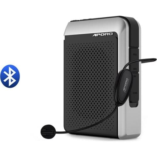 APORO T18 Professional 2.4G Wireless Bluetooth Teaching Amplifier Automatically connects without disturbing Little Bee Speaker