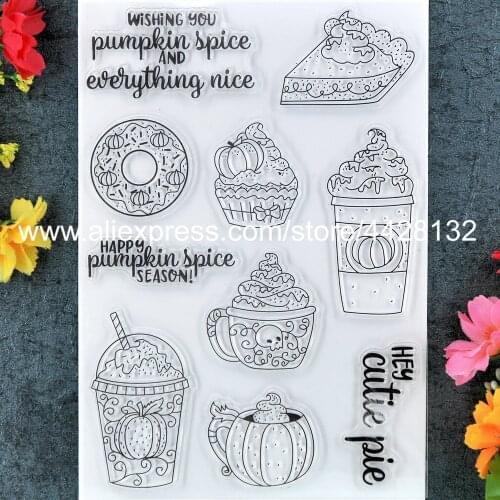 Cake Cutie Pie Scrapbook photo cards rubber stamp clear stamp transparent stamp 11x16cm 9042504