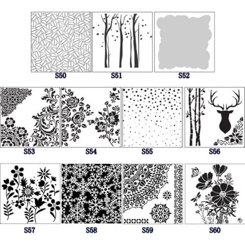 Stencils Template Wall Painting Scrapbooking Embossing Stamping Album Craft Card Embossing Album Decorative Paper Card Template