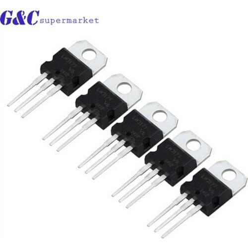 10pcs/lot LM317T LM317 TO-220 Adjustable Voltage Regulator diy electronics