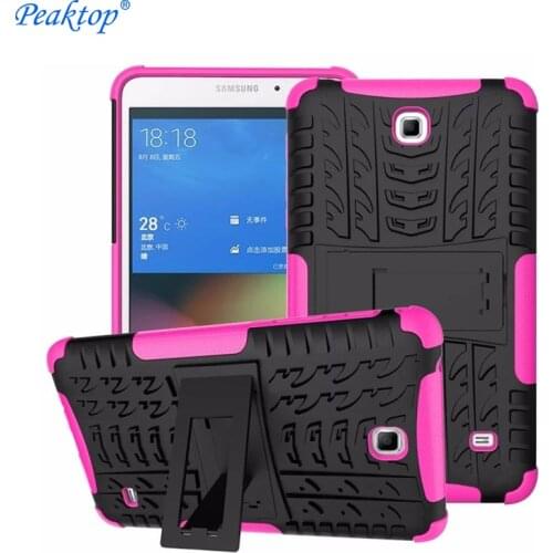 2017 Hot shockproof Heavy Duty case For Samsung Galaxy Tab 4 7.0 SM T230 T235 Rugged Hybrid Tablet Cover+screen film+stylus pen
