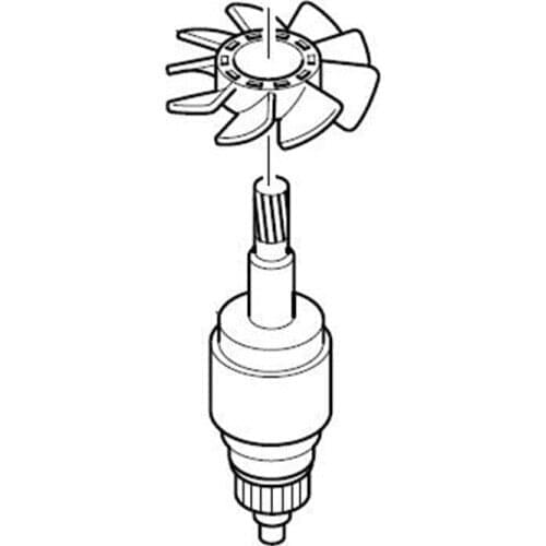 AC220-240V MAKITA 513373-7 Rotor Motor Armature for GC5000 Rotor