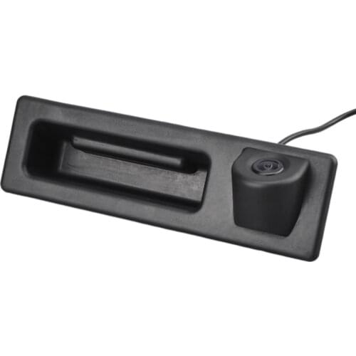HFCYJIA Trunk Handle Car Rear View Camera For BMW 3 5 7 Series F25 F26 F30 F32 F36 F10 F11 F48 F15 Parking Reverse 170 HD